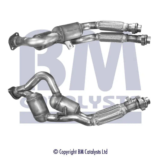 HOMOLOGIERT DIESEL KAT FÜR BMW 525D 2.5L DIESEL | EURO 3 | OEM: 18312247991 BM CATALYSTS