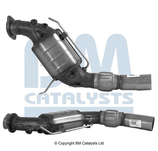HOMOLOGIERT DIESEL KAT FÜR BMW 525D 2.5L DIESEL | EURO 4 | OEM: 18307792190 BM CATALYSTS