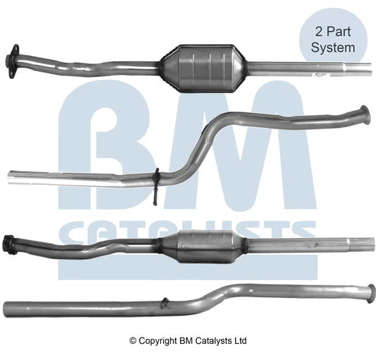 HOMOLOGIERT DIESEL KAT FÜR CITROEN SAXO 1.5L DIESEL | EURO 3 | OEM: 1731A3 BM CATALYSTS