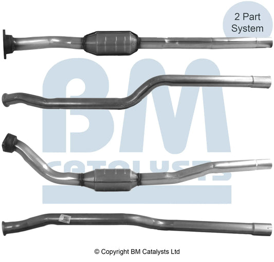 HOMOLOGIERT DIESEL KAT FÜR CITROEN XANTIA 2L DIESEL | EURO 2 | OEM: 1705GX BM CATALYSTS