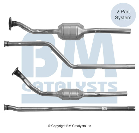 HOMOLOGIERT DIESEL KAT FÜR CITROEN XSARA 1.9L DIESEL | EURO 2 | OEM: 1705AS BM CATALYSTS