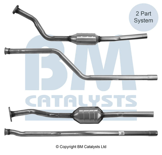 HOMOLOGIERT DIESEL KAT FÜR CITROEN XSARA 1.9L DIESEL | EURO 3 | OEM: 1705JE BM CATALYSTS