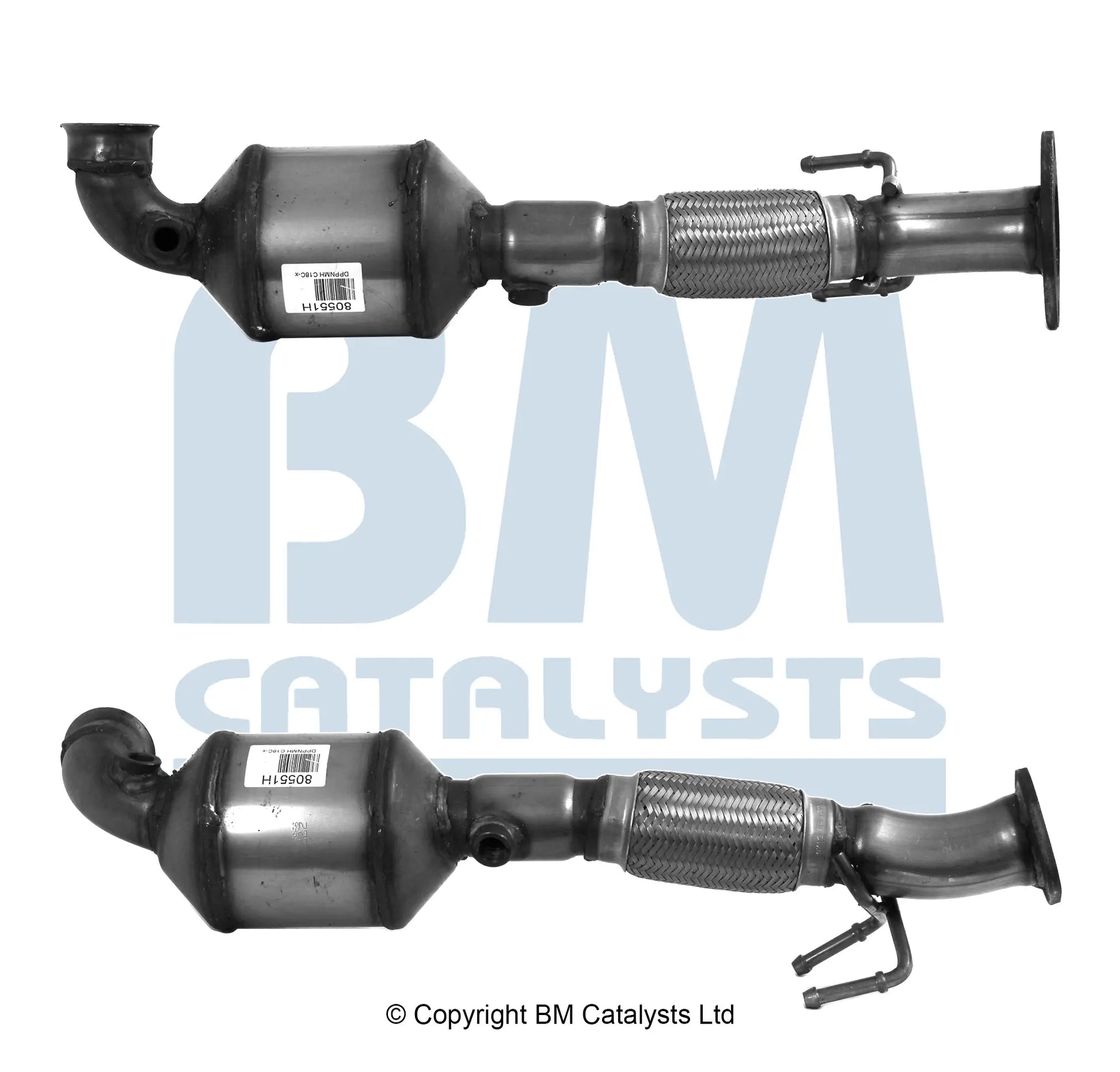 HOMOLOGIERT DIESEL KAT FÜR FORD C-MAX 2L DIESEL | EURO 5 | OEM: 1712523 BM CATALYSTS