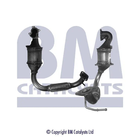 HOMOLOGIERT DIESEL KAT FÜR FORD FIESTA 1.4L DIESEL | EURO 3 ODER 4 | OEM: 1140446 BM CATALYSTS