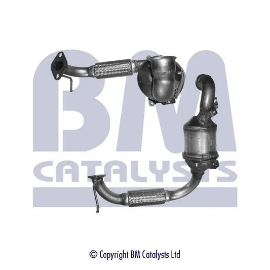HOMOLOGIERT DIESEL KAT FÜR FORD FIESTA 1.6L DIESEL | EURO 3 ODER 4 | OEM: 1334224 BM CATALYSTS