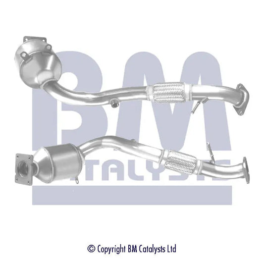 HOMOLOGIERT DIESEL KAT FÜR FORD TRANSIT 2.4L DIESEL | EURO 4 | OEM: 1499935 BM CATALYSTS