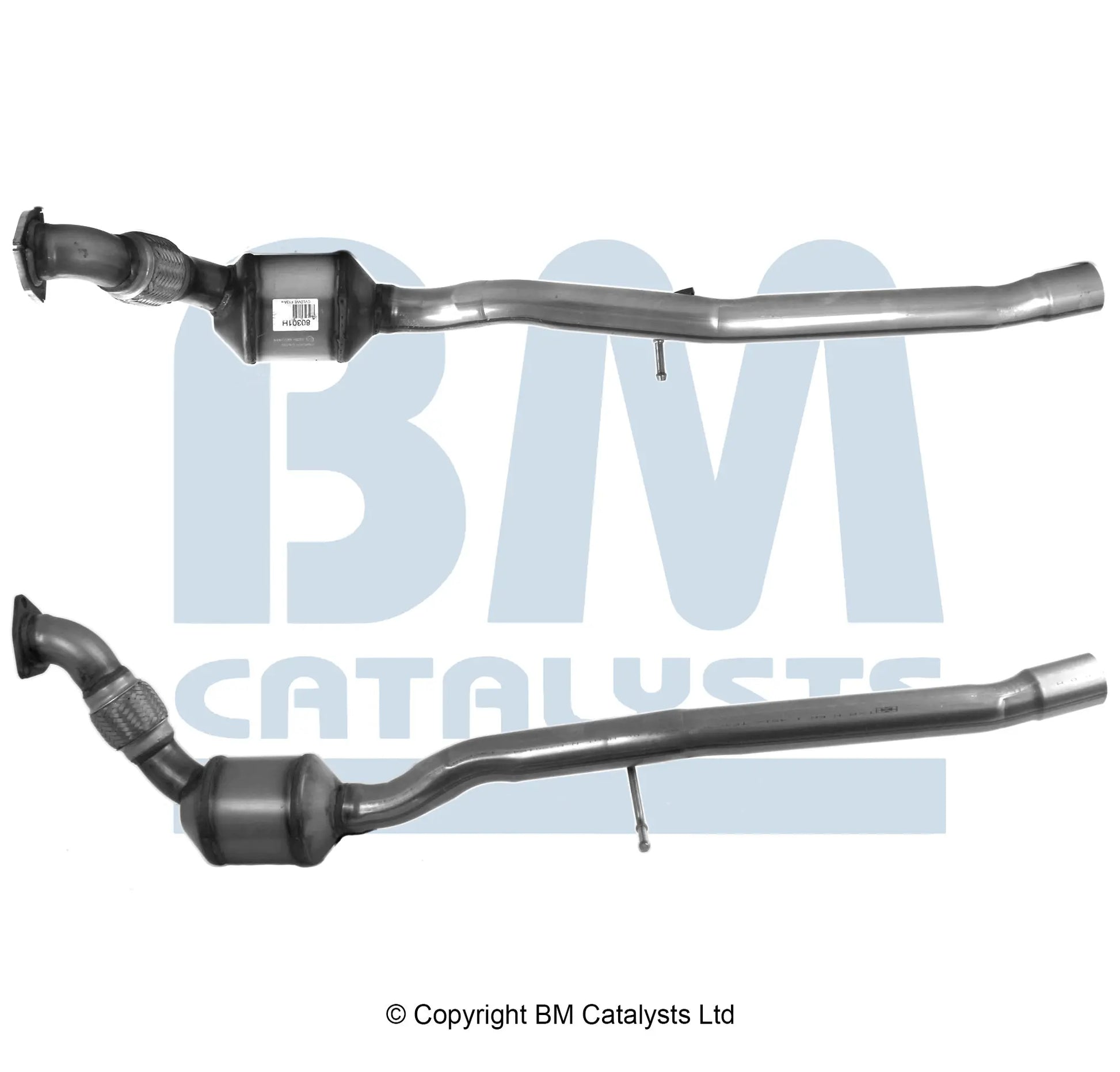 HOMOLOGIERT DIESEL KAT FÜR LAND ROVER ENTDECKUNG 2.7L DIESEL | EURO 4 | OEM: WCD500433 BM CATALYSTS
