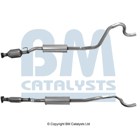 HOMOLOGIERT DIESEL KAT FÜR LAND ROVER FREELANDER 2L DIESEL | EURO 3 | OEM: WCJ000130 BM CATALYSTS