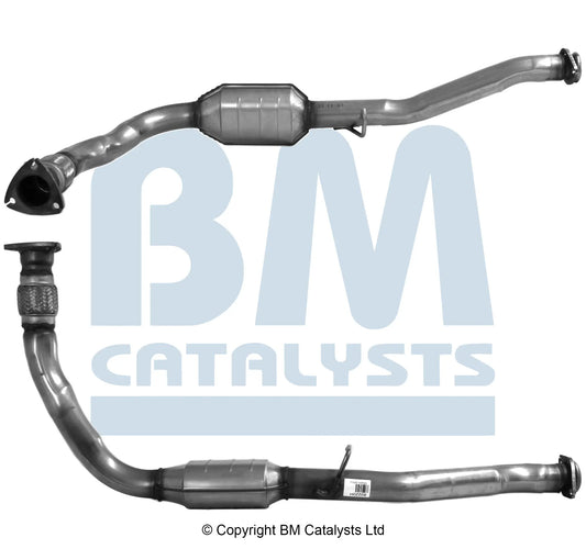 HOMOLOGIERT DIESEL KAT FÜR LAND ROVER VERTEIDIGER 2.5L DIESEL | EURO 2 ODER 3 | OEM: WCD000500 BM CATALYSTS