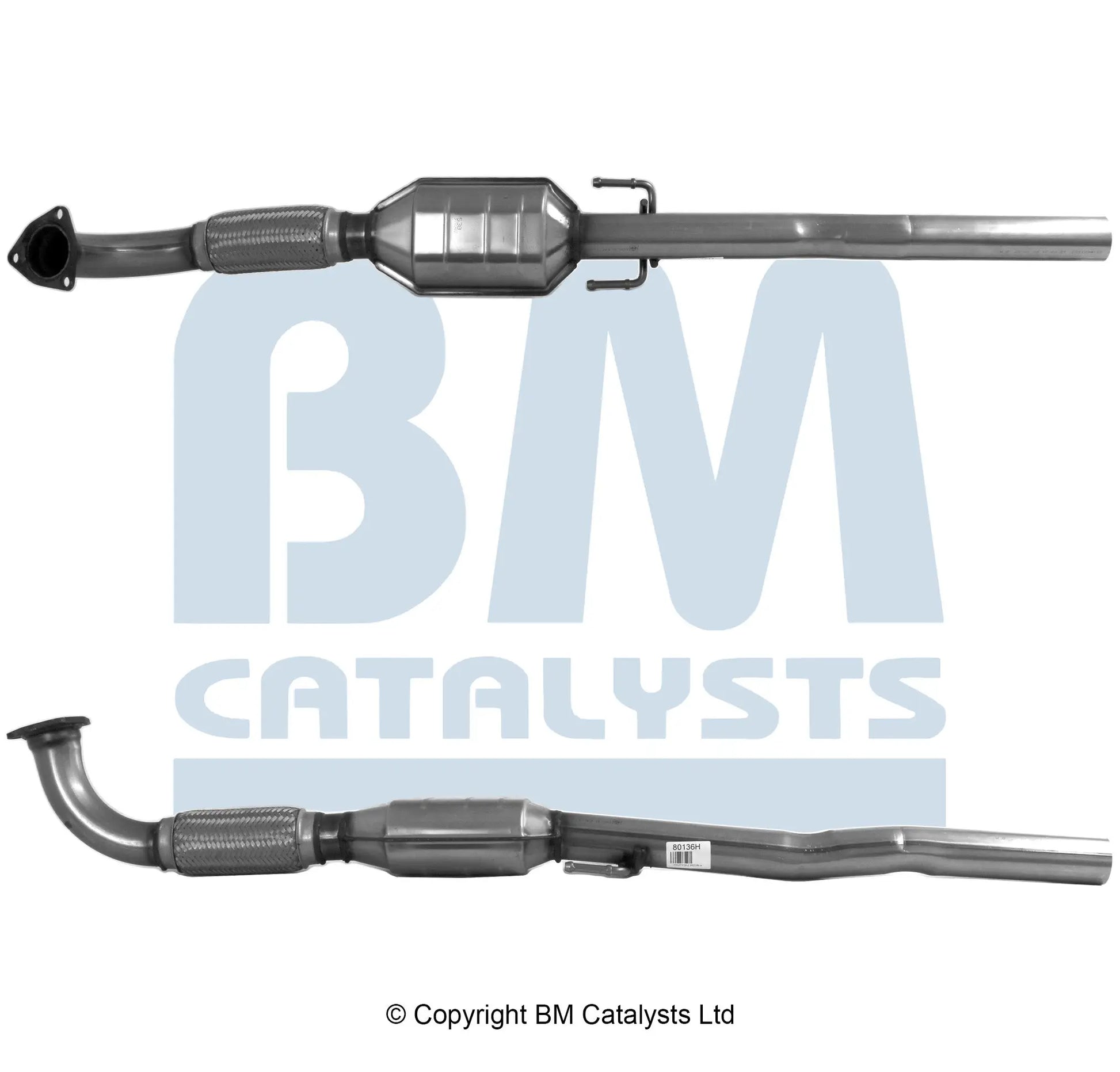 HOMOLOGIERT DIESEL KAT FÜR MG ZT 2L DIESEL | EURO 3 | OEM: GEX8077 BM CATALYSTS