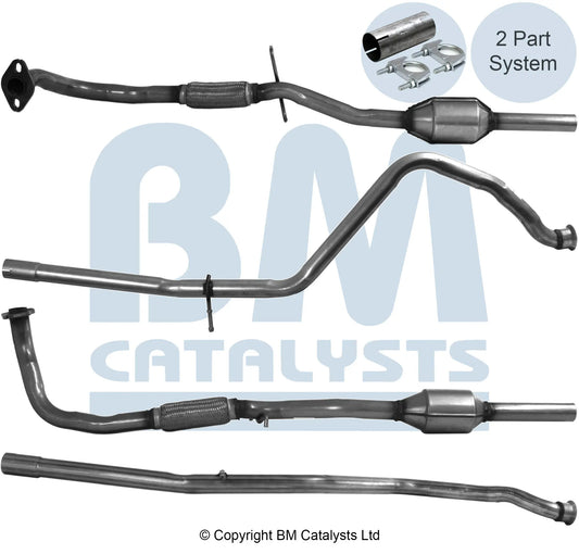 HOMOLOGIERT DIESEL KAT FÜR OPEL COMBO 1.7L DIESEL | EURO 2 | OEM: 3299228 BM CATALYSTS
