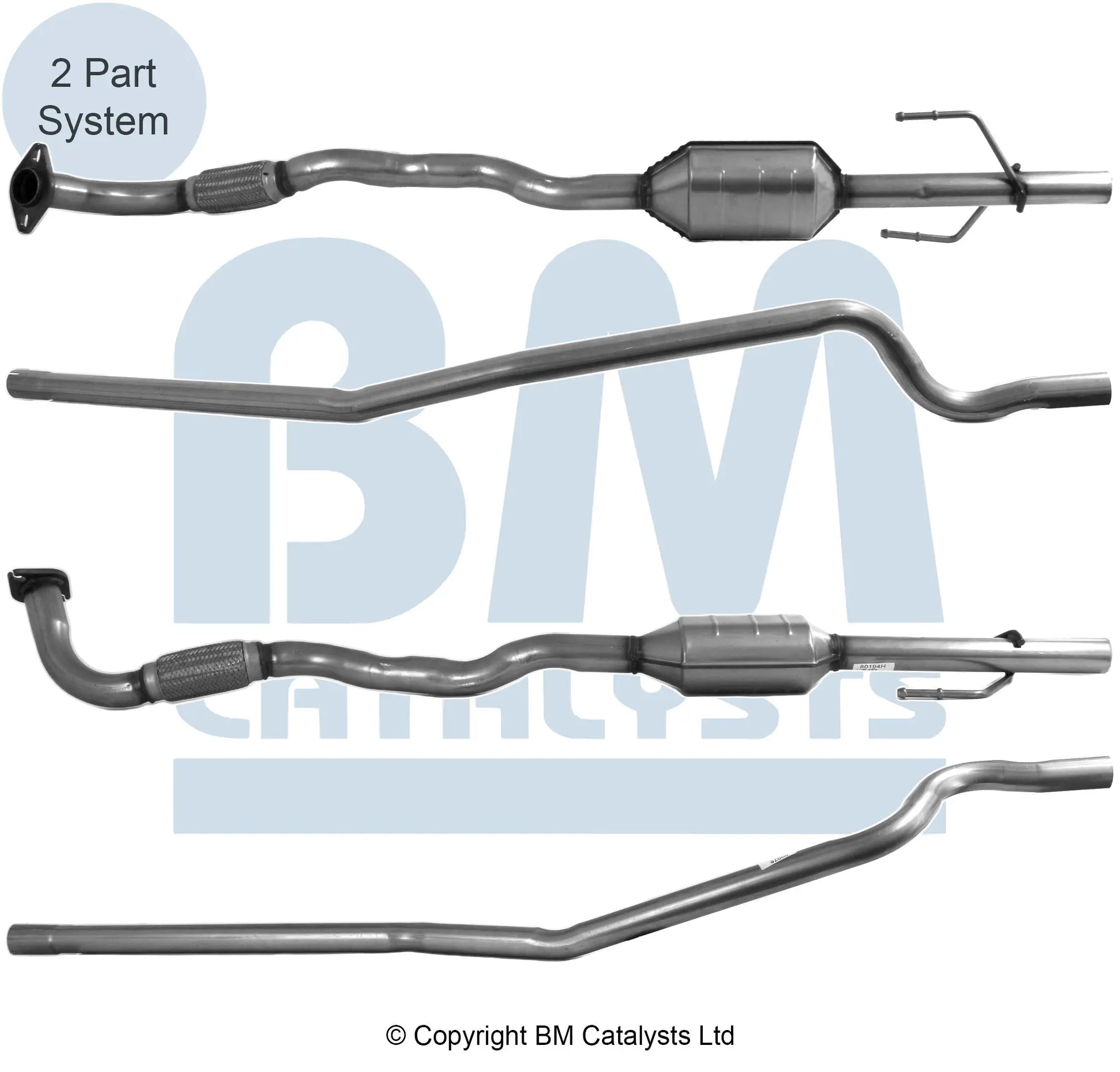 HOMOLOGIERT DIESEL KAT FÜR OPEL COMBO 1.7L DIESEL | EURO 3 ODER 4 | OEM: 24402354 BM CATALYSTS