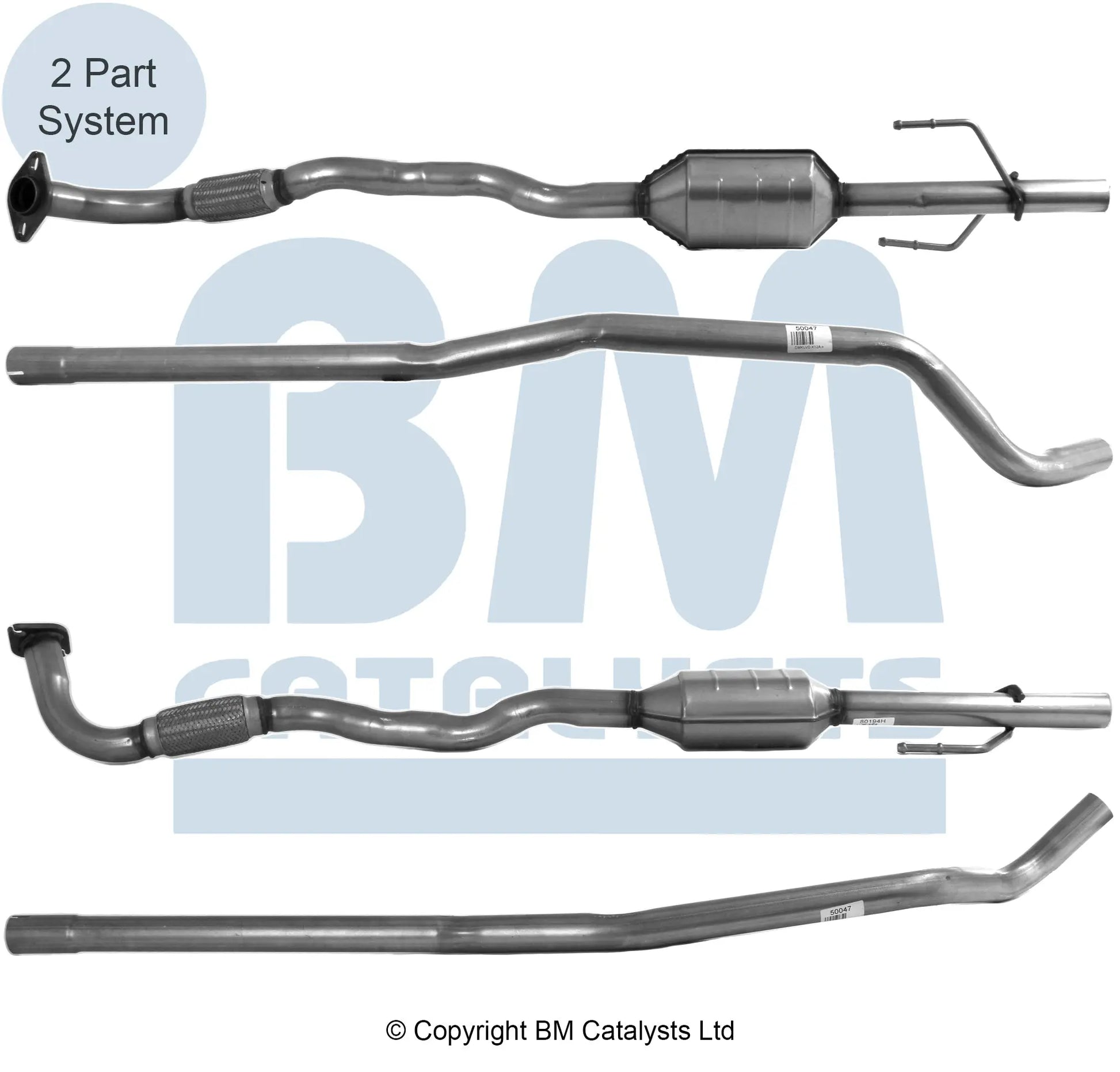 HOMOLOGIERT DIESEL KAT FÜR OPEL CORSA C 1.7L DIESEL | EURO 3 | OEM: 5854361 BM CATALYSTS