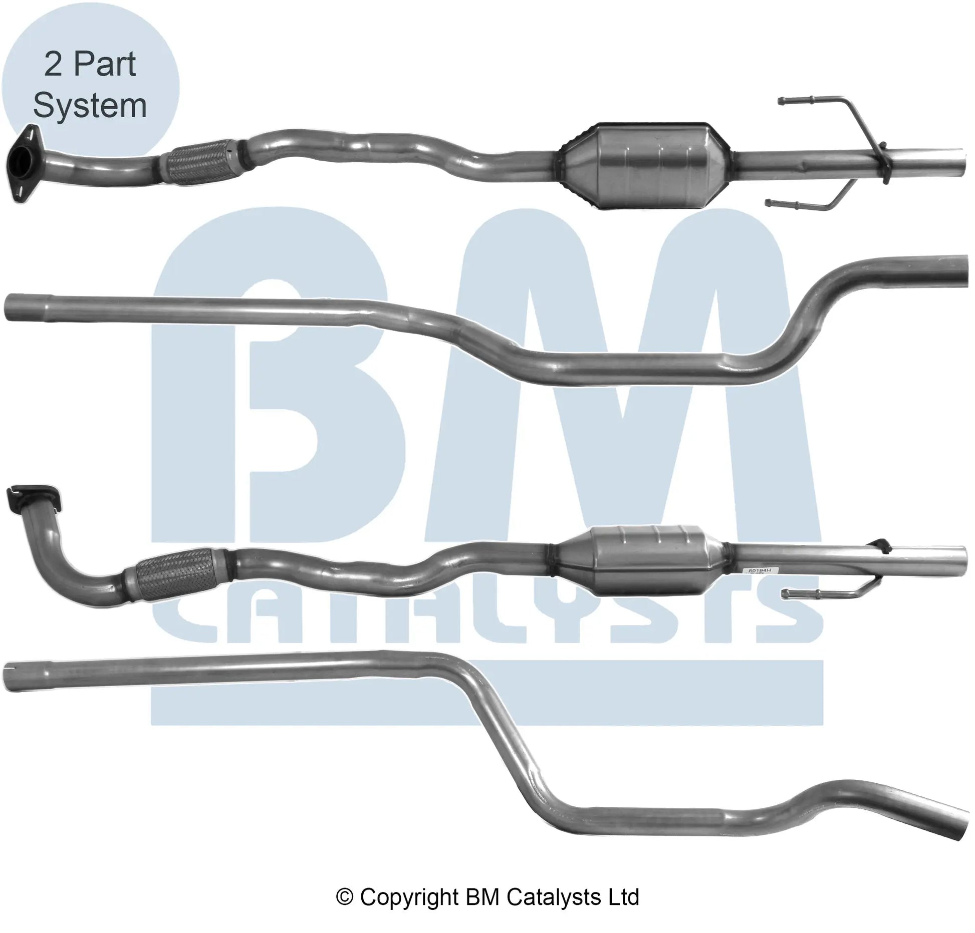 HOMOLOGIERT DIESEL KAT FÜR OPEL MERIVA A 1.7L DIESEL | EURO 3 ODER 4 | OEM: 5852196 BM CATALYSTS
