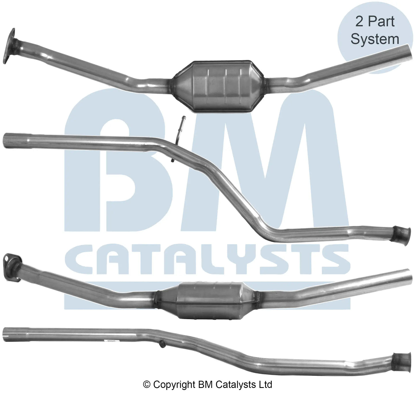 HOMOLOGIERT DIESEL KAT FÜR PEUGEOT 206 1.9L DIESEL | EURO 2 ODER 3 | OEM: 1609435080 BM CATALYSTS