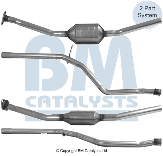 HOMOLOGIERT DIESEL KAT FÜR PEUGEOT 206 1.9L DIESEL | EURO 2 ODER 3 | OEM: 1609435080 BM CATALYSTS