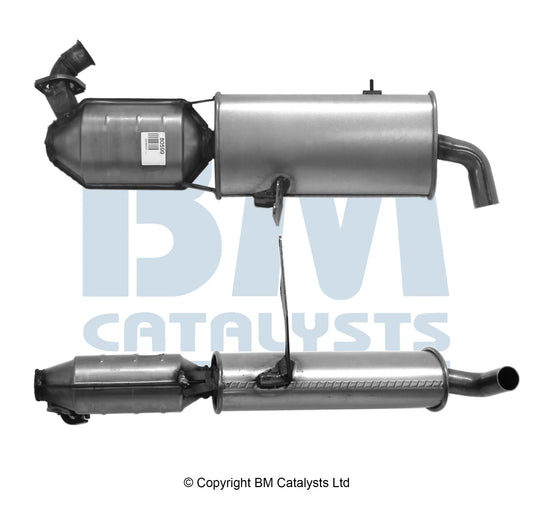 HOMOLOGIERT DIESEL KAT FÜR SCHLAU CABRIO 0.8L DIESEL | EURO 3 | OEM: 0001673V01100 BM CATALYSTS