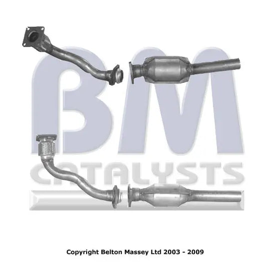 HOMOLOGIERT DIESEL KAT FÜR SITZ CÓRDOBA 1.9L DIESEL | EURO 2 | OEM: 1H0253058CX BM CATALYSTS