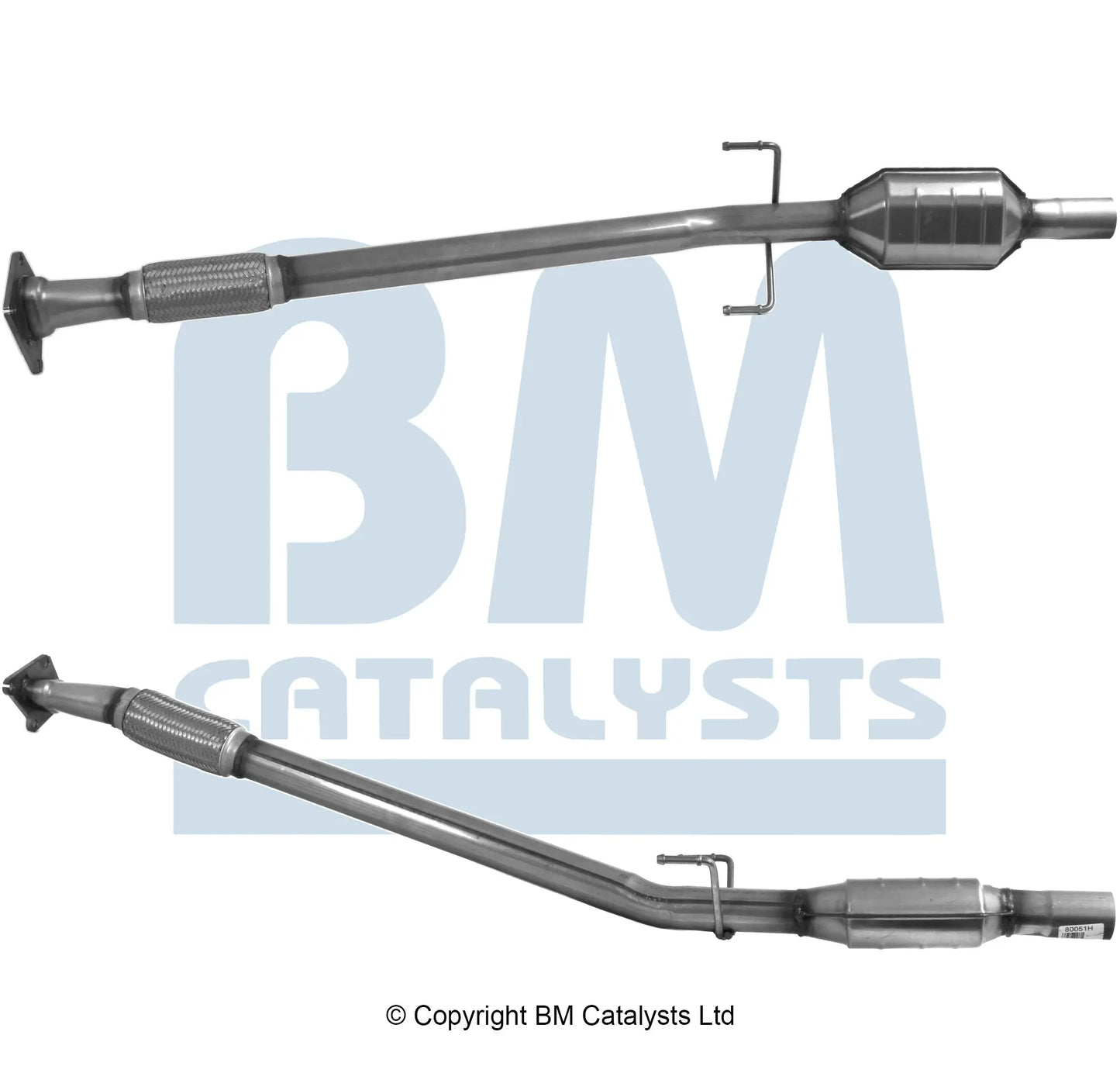 HOMOLOGIERT DIESEL KAT FÜR VOLKSWAGEN LT28 2.5L DIESEL | EURO 2 ODER 3 | OEM: 2D0131701FX BM CATALYSTS