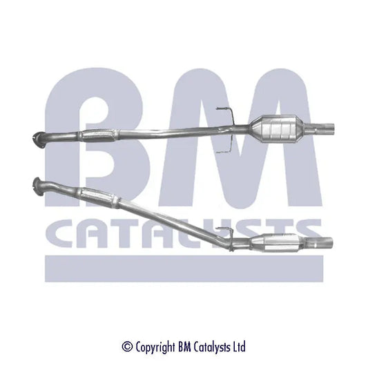 HOMOLOGIERT DIESEL KAT FÜR VOLKSWAGEN LT28 2.5L DIESEL | EURO 2 ODER 3 | OEM: 2D0253208SX BM CATALYSTS