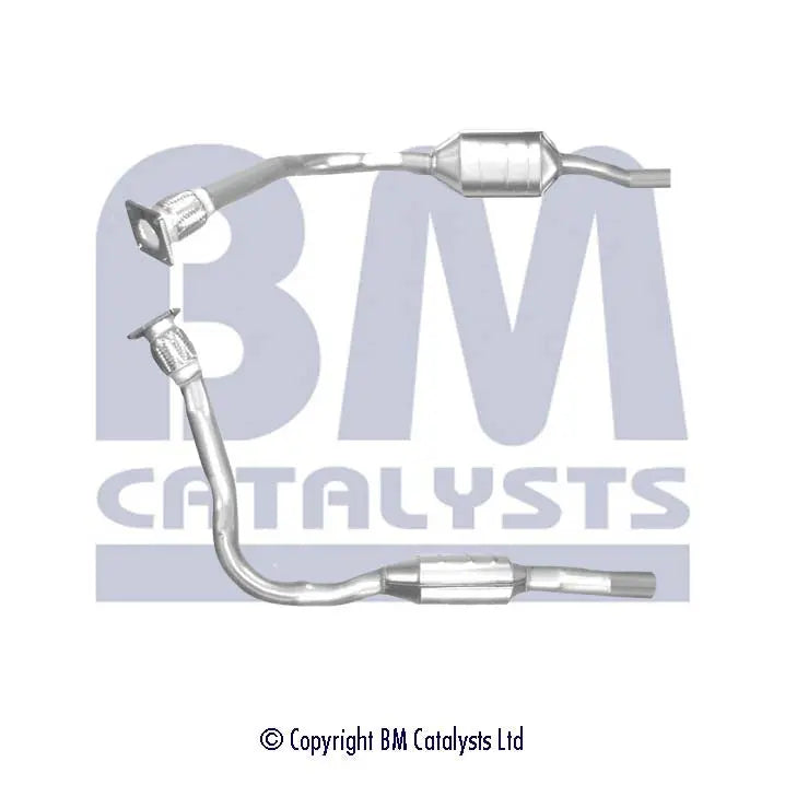 HOMOLOGIERT DIESEL KAT FÜR VOLKSWAGEN POLO 1.9L DIESEL | EURO 2 | OEM: 6N0253208GV BM CATALYSTS