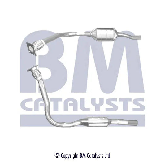 HOMOLOGIERT DIESEL KAT FÜR VOLKSWAGEN POLO 1.9L DIESEL | EURO 2 | OEM: 6N0253208GV BM CATALYSTS