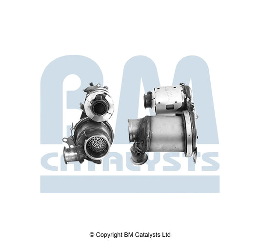 HOMOLOGIERT DIESEL KAT & DPF FÜR AUDI A3 1.6L DIESEL | EURO 5 | OEM: 04L131601GX BM CATALYSTS