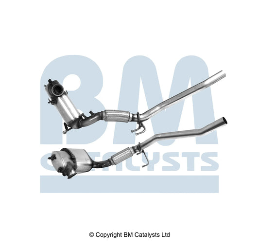 HOMOLOGIERT DIESEL KAT & DPF FÜR AUDI A3 1.6L DIESEL | EURO 5 | OEM: 1K0253058LD BM CATALYSTS