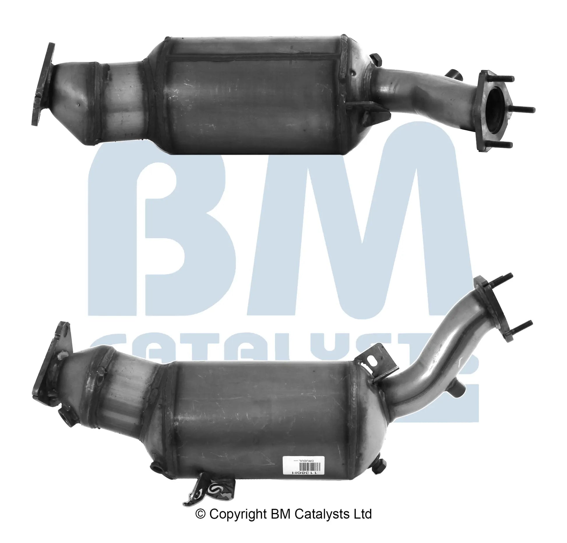 HOMOLOGIERT DIESEL KAT & DPF FÜR AUDI A4 2L DIESEL | EURO 5 | OEM: 4G0254750FX BM CATALYSTS