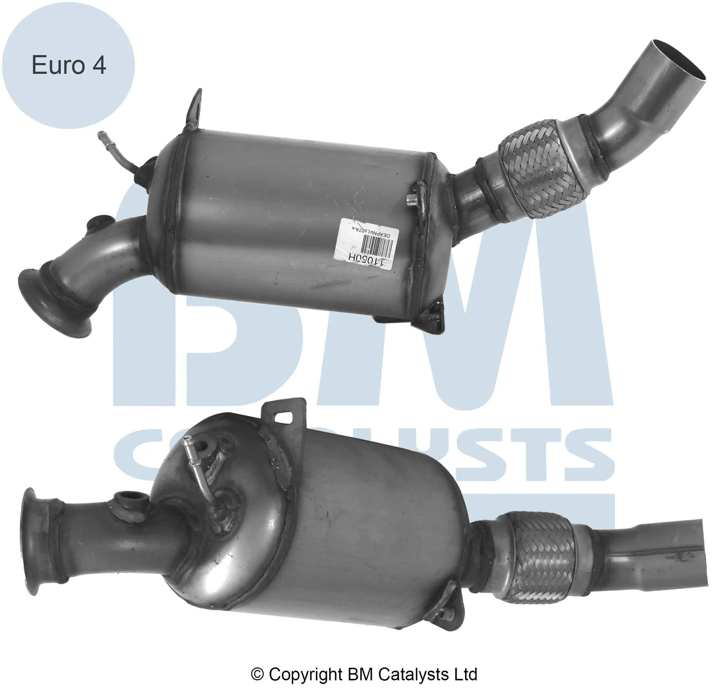HOMOLOGIERT DIESEL KAT & DPF FÜR BMW 116D 2L DIESEL | EURO 4 | OEM: 18307800704 BM CATALYSTS