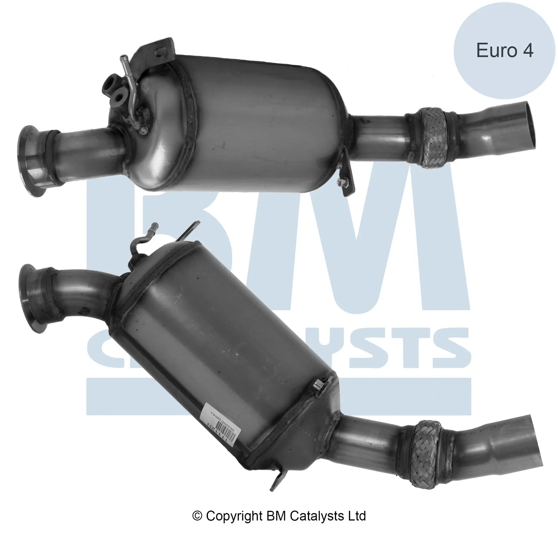 HOMOLOGIERT DIESEL KAT & DPF FÜR BMW 120D 2L DIESEL | EURO 4 | OEM: 18307797591 BM CATALYSTS
