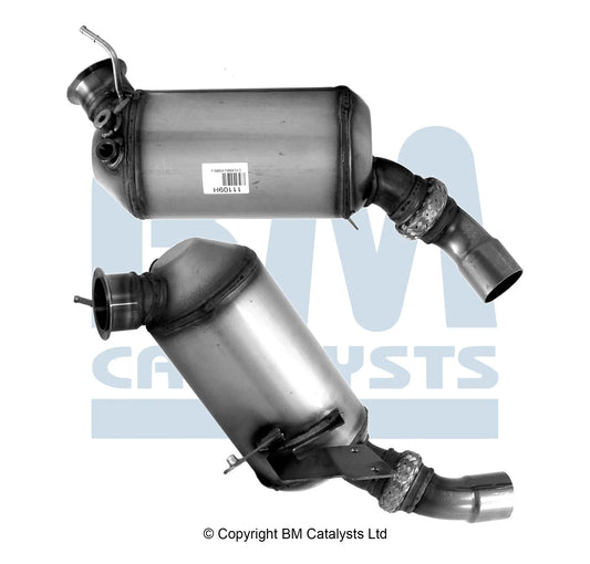 HOMOLOGIERT DIESEL KAT & DPF FÜR BMW 318D 2L DIESEL | EURO 4 | OEM: 18307798307 BM CATALYSTS