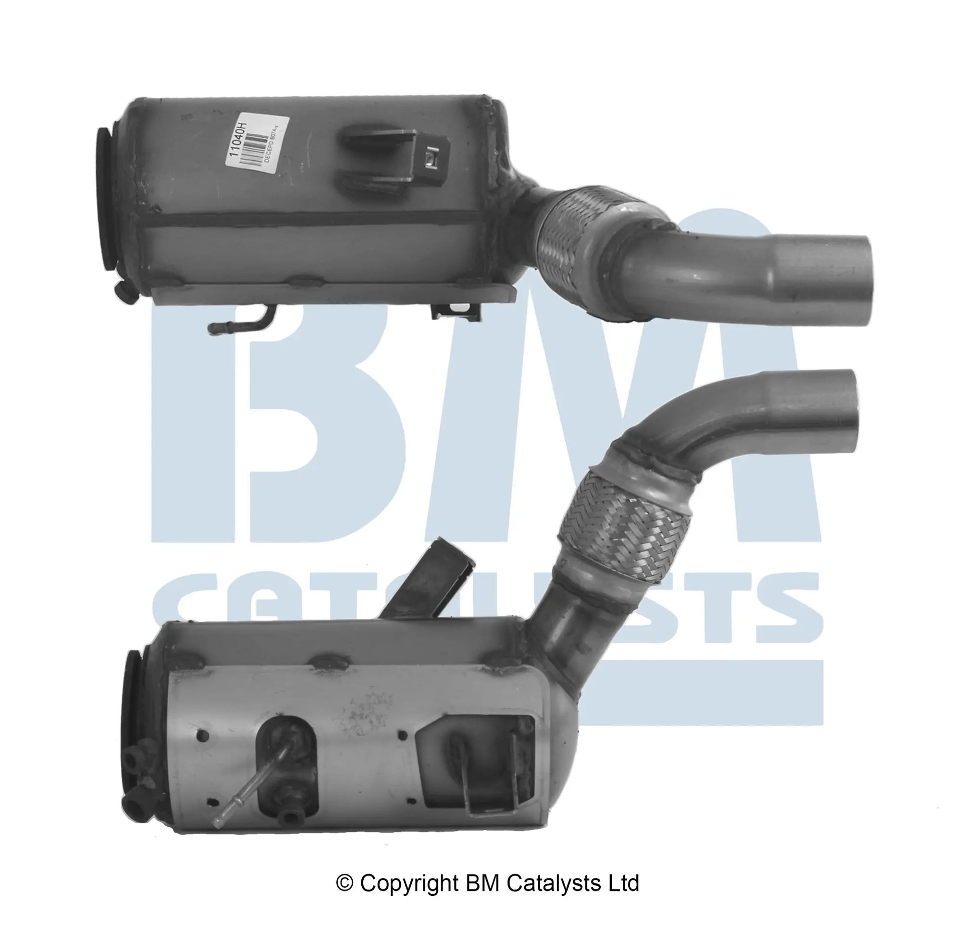 HOMOLOGIERT DIESEL KAT & DPF FÜR BMW 330D 3L DIESEL | EURO 4 | OEM: 18304717412 BM CATALYSTS