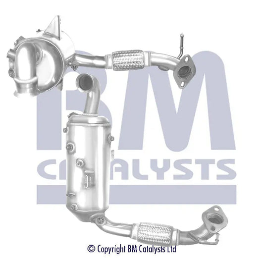 HOMOLOGIERT DIESEL KAT & DPF FÜR FORD FIESTA 1.4L DIESEL | EURO 5 | OEM: 1687911 BM CATALYSTS