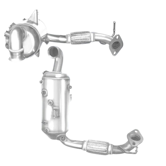 HOMOLOGIERT DIESEL KAT & DPF FÜR FORD FIESTA 1.4L DIESEL | EURO 5 | OEM: 1687911 BM CATALYSTS