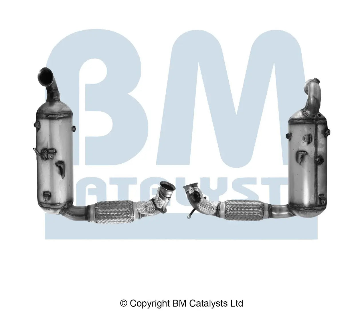 HOMOLOGIERT DIESEL KAT & DPF FÜR FORD FIESTA 1.5L DIESEL | EURO 6 | OEM: 2112896 BM CATALYSTS