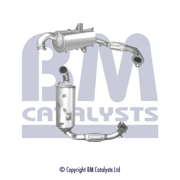 HOMOLOGIERT DIESEL KAT & DPF FÜR FORD FIESTA 1.6L DIESEL | EURO 4 | OEM: 1521885 BM CATALYSTS