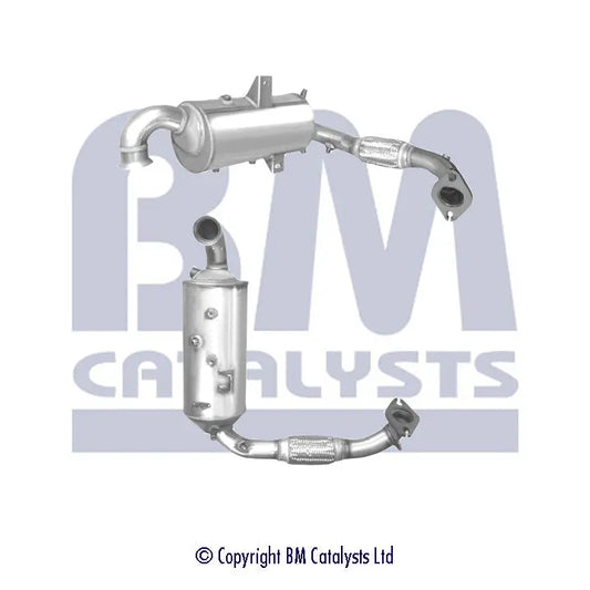 HOMOLOGIERT DIESEL KAT & DPF FÜR FORD FIESTA 1.6L DIESEL | EURO 4 | OEM: 1521885 BM CATALYSTS