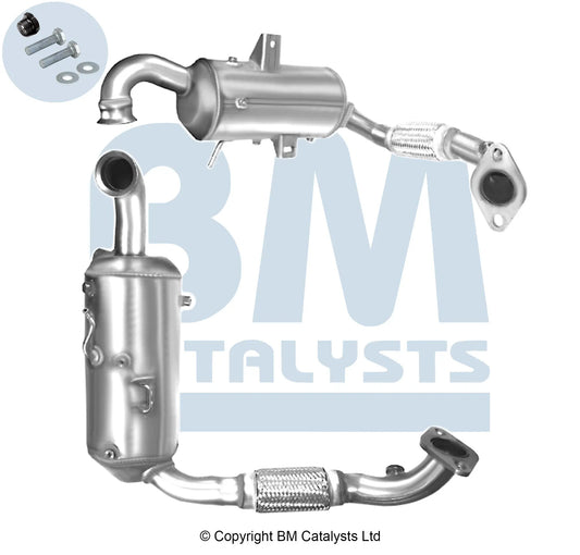 HOMOLOGIERT DIESEL KAT & DPF FÜR FORD FOKUS 1.6L DIESEL | EURO 5 | OEM: 1752687 BM CATALYSTS