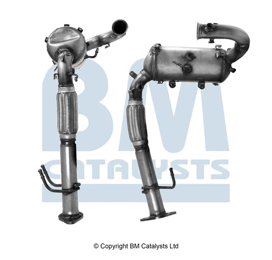 HOMOLOGIERT DIESEL KAT & DPF FÜR FORD GALAXIS 2L DIESEL | EURO 6 | OEM: 1861511 BM CATALYSTS