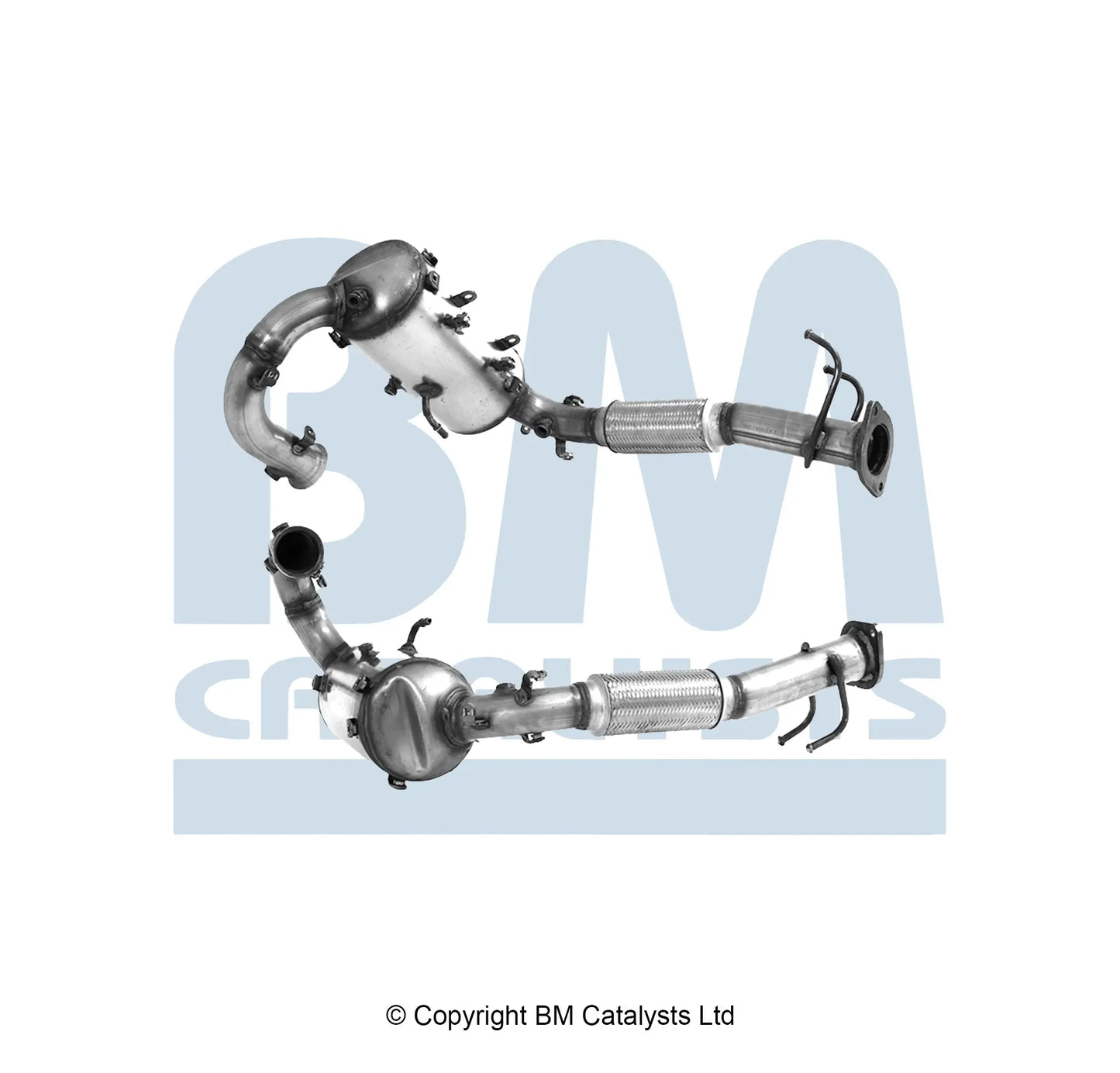 HOMOLOGIERT DIESEL KAT & DPF FÜR FORD KUGA 2L DIESEL | EURO 6 | OEM: 2054057 BM CATALYSTS