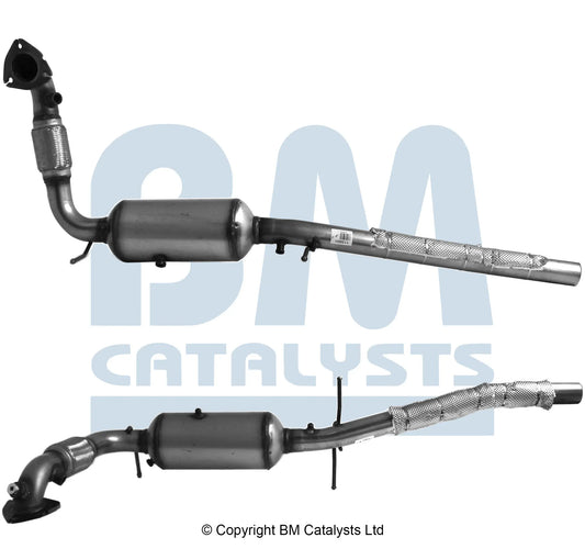 HOMOLOGIERT DIESEL KAT & DPF FÜR FORD TRANSIT 2.2L DIESEL | EURO 5 | OEM: 1810407 BM CATALYSTS