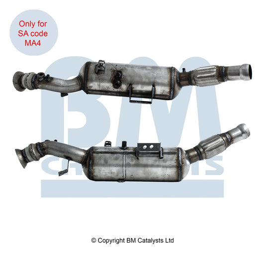 HOMOLOGIERT DIESEL KAT & DPF FÜR MERCEDES SPRINTER 2.1L DIESEL | EURO 5 | OEM: 9064900100 BM CATALYSTS