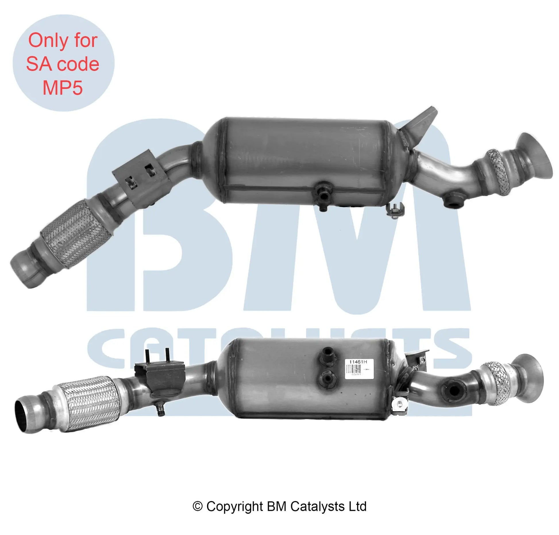 HOMOLOGIERT DIESEL KAT & DPF FÜR MERCEDES SPRINTER 2.1L DIESEL | EURO 5 | OEM: 9064901500 BM CATALYSTS