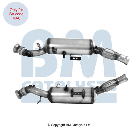 HOMOLOGIERT DIESEL KAT & DPF FÜR MERCEDES SPRINTER 2.1L DIESEL | EURO 6 | OEM: 9064902300 BM CATALYSTS