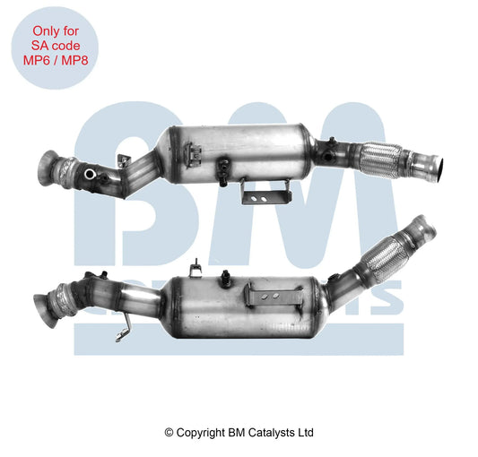 HOMOLOGIERT DIESEL KAT & DPF FÜR MERCEDES SPRINTER 2.1L DIESEL | EURO 6 | OEM: 9064907881 BM CATALYSTS