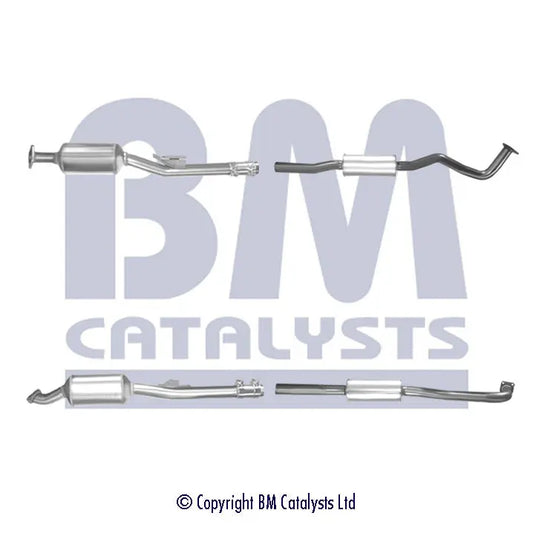 HOMOLOGIERT DIESEL KAT & DPF FÜR MITSUBISHI OUTLANDER 2L DIESEL | EURO 4 | OEM: 1570A852 BM CATALYSTS