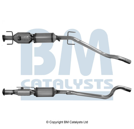 HOMOLOGIERT DIESEL KAT & DPF FÜR OPEL ASTRA H 1.9L DIESEL | EURO 4 | OEM: 13230312 BM CATALYSTS