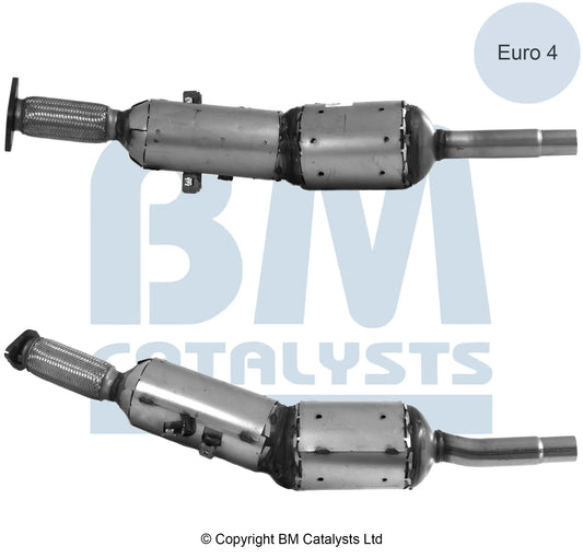 HOMOLOGIERT DIESEL KAT & DPF FÜR RENAULT MEGANE 1.5L DIESEL | EURO 4 | OEM: 200101350R BM CATALYSTS