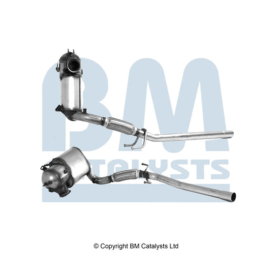 HOMOLOGIERT DIESEL KAT & DPF FÜR SITZ IBIZA 1.2L DIESEL | EURO 5 | OEM: 6R0254700PX BM CATALYSTS